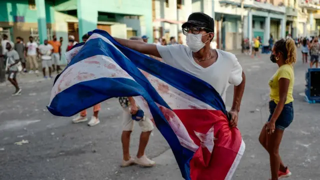 Protestas en Cuba