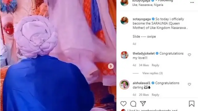 Aworan ajade Sotayo Gaga