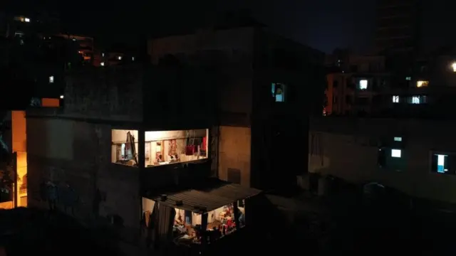 Cortes eléctricos en Beirut