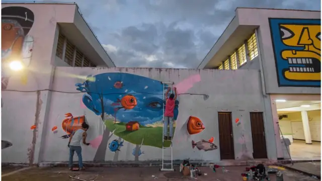 Residência artística no hospital Galba Velloso