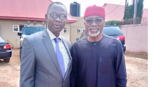 Ọkaiwu Ekene Okonkwo na Senetọ Enyinna ya Abaribe