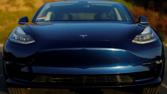 A 2018 Tesla Model 3