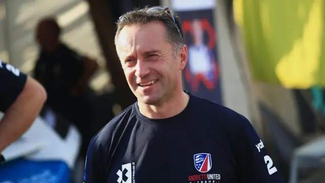 Roger Griffiths, directeur d'équipe chez Andretti United Extreme E