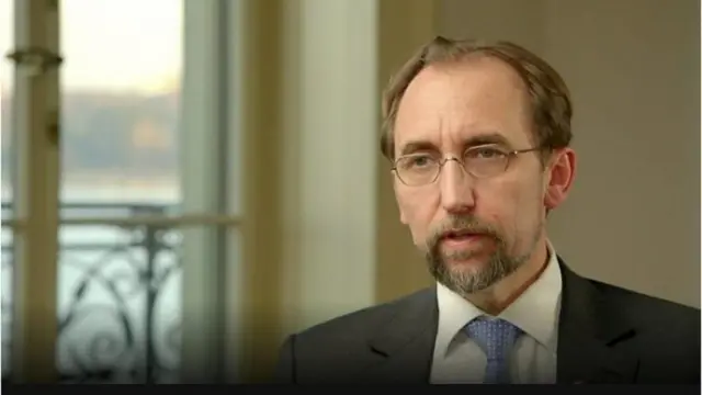 বিবিসিকে দেয়া একটি সাক্ষাৎকারে জাতিসংঘের মানবাধিকার বিষয়ক হাই কমিশনার যেইদ রাদ আল হুসেইন বলেছেন, যে মাত্রায় এবং যেভাবে সেখানে সামরিক অভিযান চালানো হয়েছে, তা অবশ্যই দেশের উঁচু পর্যায়ে সিদ্ধান্ত নেয়া হয়েছে।