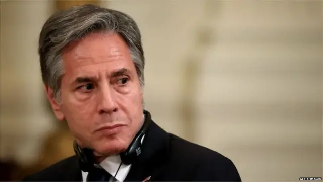 अमेरिकी विदेश मंत्री एंटनी ब्लिंकन