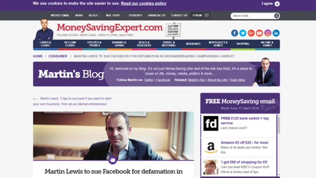 ফেসবুকের বিরুদ্ধে বিপুল অঙ্কের ক্ষতিপূরণ মামলা করছে একজন নামকরা পরামর্শক