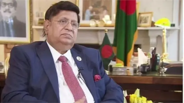 এ কে আবদুল মোমেন, বাংলাদেশের পররাষ্ট্রমন্ত্রী (ফাইল ফটো)।