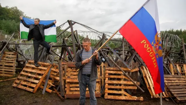 Жители Башкирии разбили у Куштау лагерь