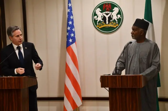 Akowe ijoba Amerika ati Minisita foro ile okere Naijiria