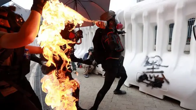 протесты в Гонконге