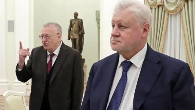 Владимир Жириновский и Сергей Миронов