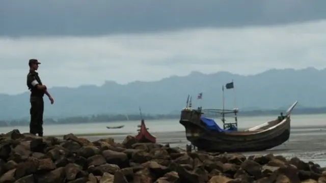 নাফ নদীতে বিজিবি পাহারা