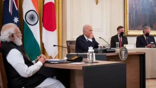 गेल्या वर्षीच्या सप्टेंबरमध्ये वॉशिंग्टनमध्ये क्वॉड देशांच्या नेत्यांची बैठक झाली होती.