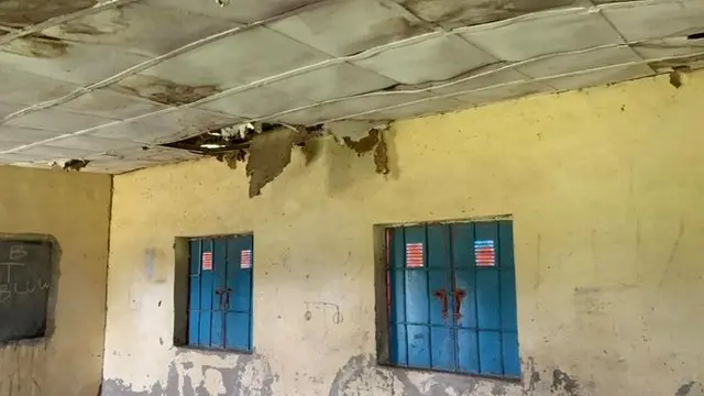 Dalibai ba sa iya daukan darussa a wadanan azuzuwa saboda damina