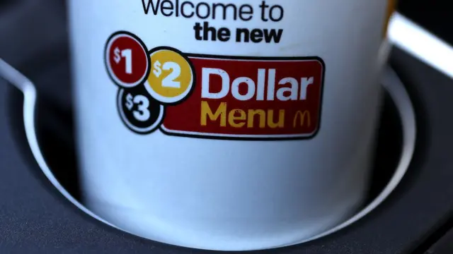 맥도날드의 1달러 메뉴 광고