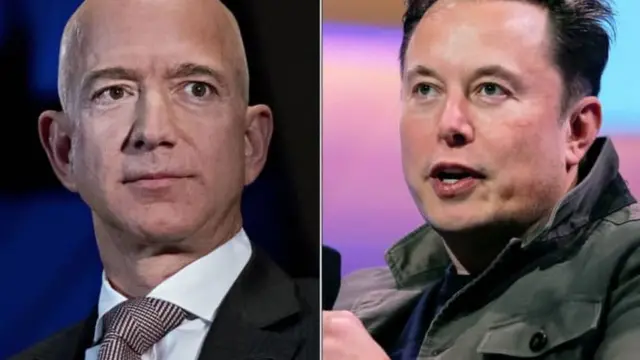 Jeff Bezos, bidix, iyo Elon Musk
