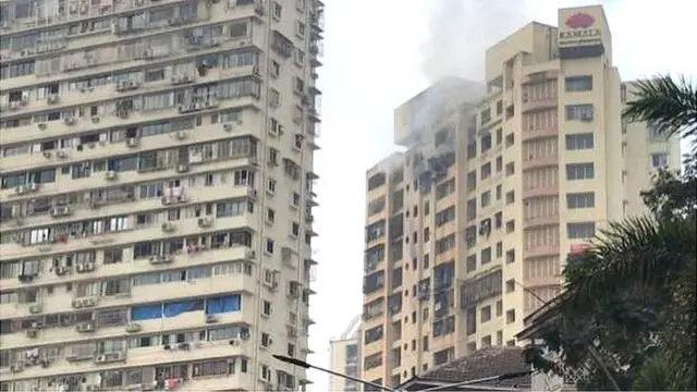મુંબઈની 20 માળની ઇમારતમાં લાગી આગ