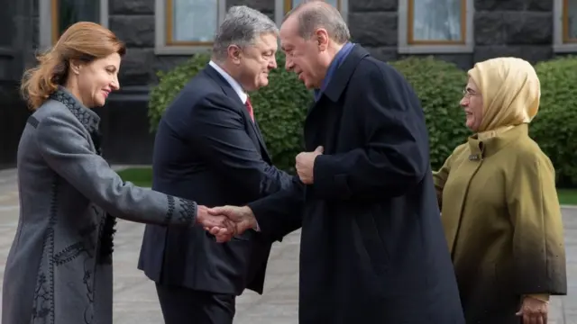 Порошенко, Ердоган