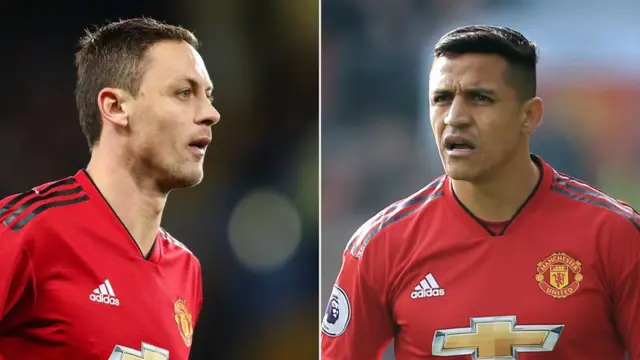 Nemanja Matic na Alexis Sanchez