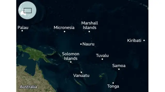 جزر المحيط الهادئ