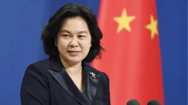 د چین د بهرنیو چارو وزارت ویانده هیو چون یینګ