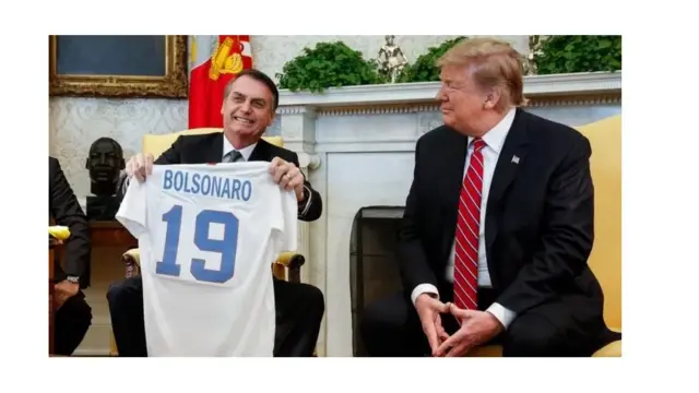 Jair Bolsonaro e Donald Trump