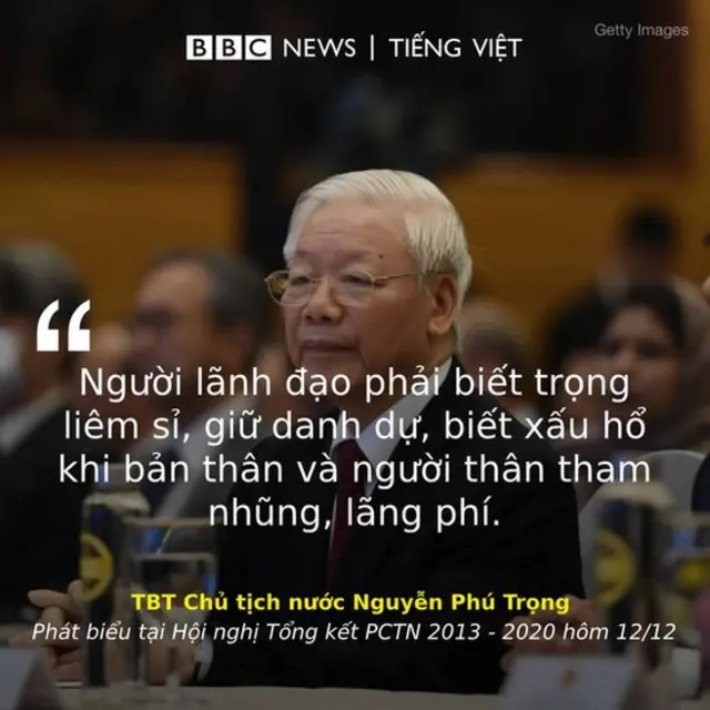 NPT quote card on corruption