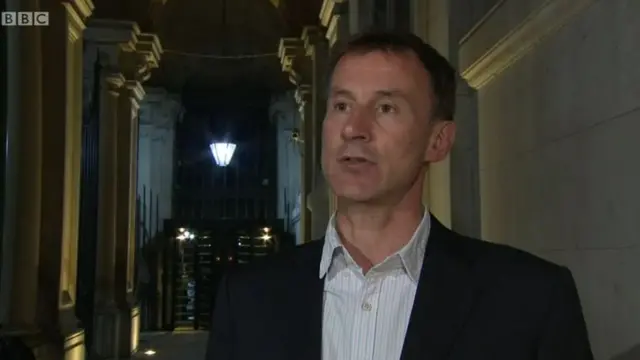 Britaniyanın Xarici İşlər naziri Jeremy Hunt