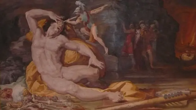 Odysseus Tepegöz'ü kör ediyor