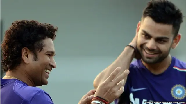 सचिन तेंदुलकर और विराट कोहली