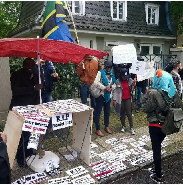 Waandamanaji Ujerumani