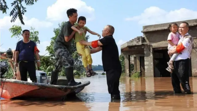 చైనా వరదలు