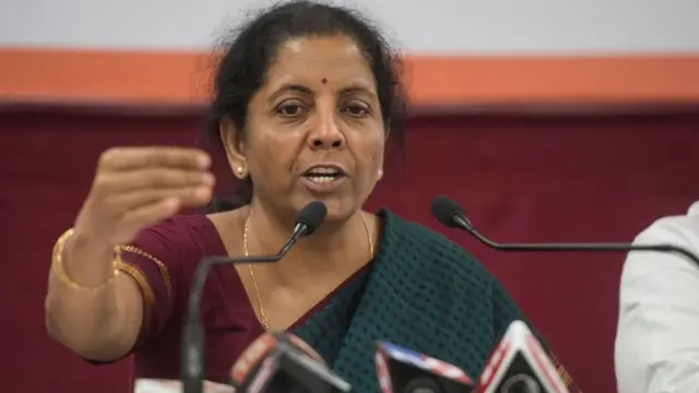 ভারতের প্রতিরক্ষামন্ত্রী নির্মলা সীতারামন