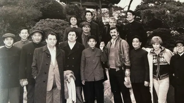 Hajrudin Krvavac i Bata Živojinović u poseti Kini