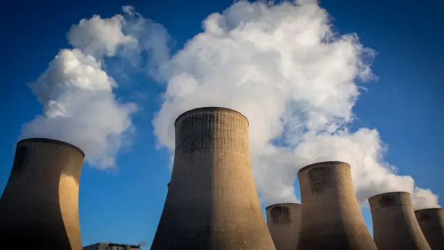 Emisiones de CO2 de plantas a carbón