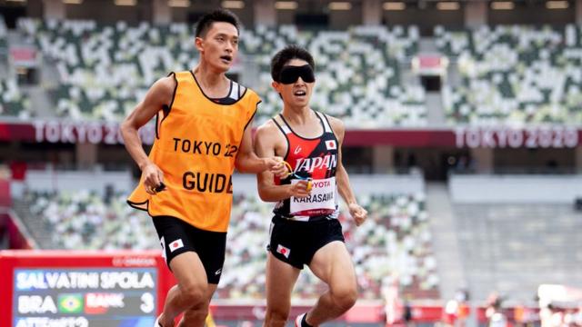 東京パラ】 陸上男子400mの佐藤が金 日本勢1日でメダル5個獲得 - BBC