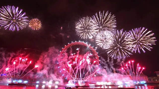 London fireworks