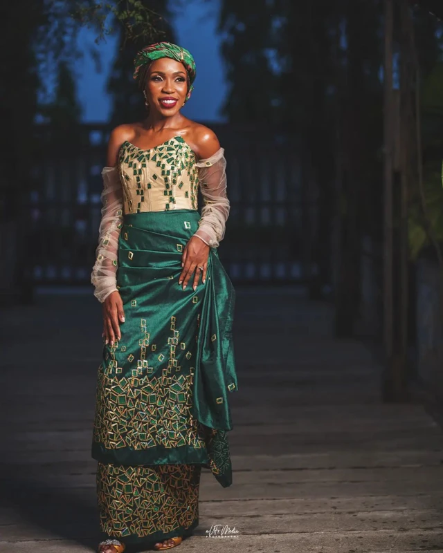 Rita Dominic: Fidelis Anosike and Rita Dominic traditional marriage- See fotos of how celebs turn up