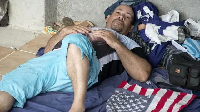 Migrante cubano varado en la frontera entre Nicaragua y Costa Rica