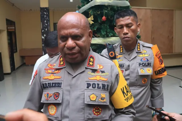 Kapolda Papua Mathius D. Fakhiri