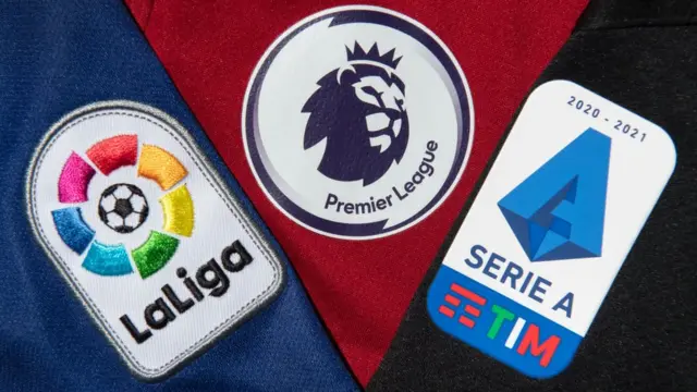 La Liga Serie A Premier League