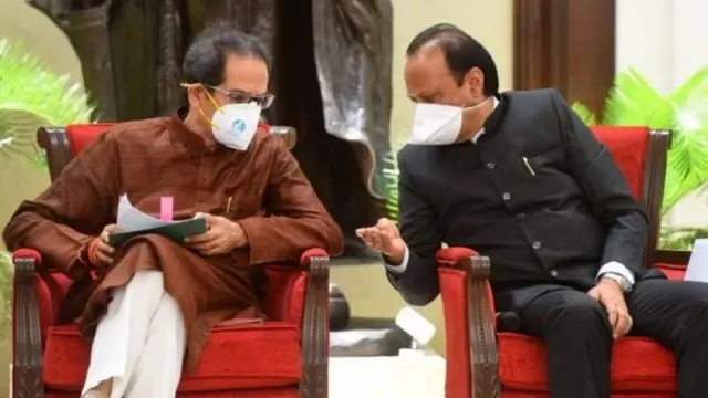 उद्धव ठाकरे अजित पवार