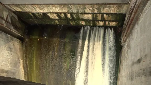 గుండ్లకమ్మ ప్రాజెక్టు వద్ద పరిస్థితి