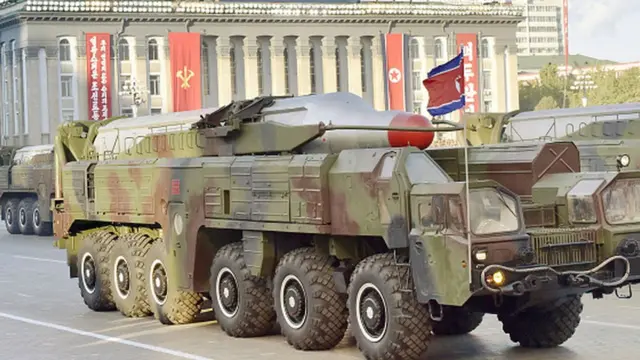 Un missile balistique de l'armée de Corée du Nord (illustration)