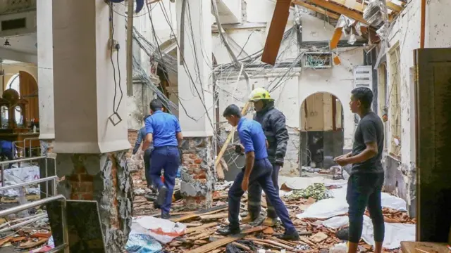 இலங்கையில் அடுத்தடுத்து குண்டுவெடிப்பு - உலக நாடுகளின் தலைவர்கள் கண்டனம்