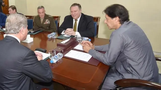 وزیراعظم عمران خان اور امریکی وزیر خارجہ