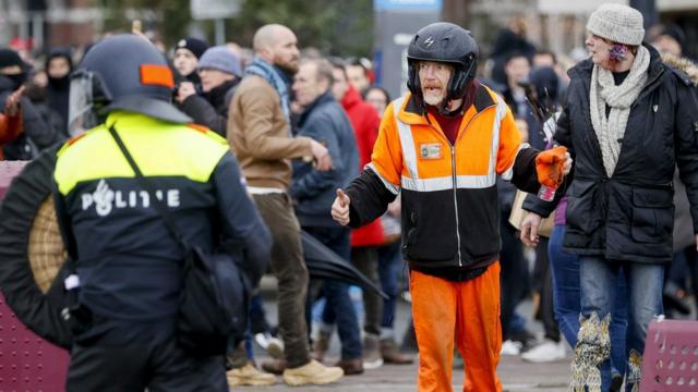 Протесты в Нидерландах