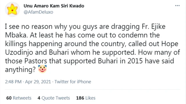 Muhammadu Buhari: Fr Mbaka ask President of Nigeria to resign, see how Nigerians react