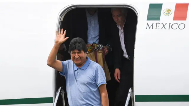 Evo Morales en México