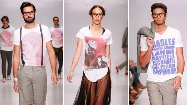 Diseños de Galeano en Dominicana Moda.